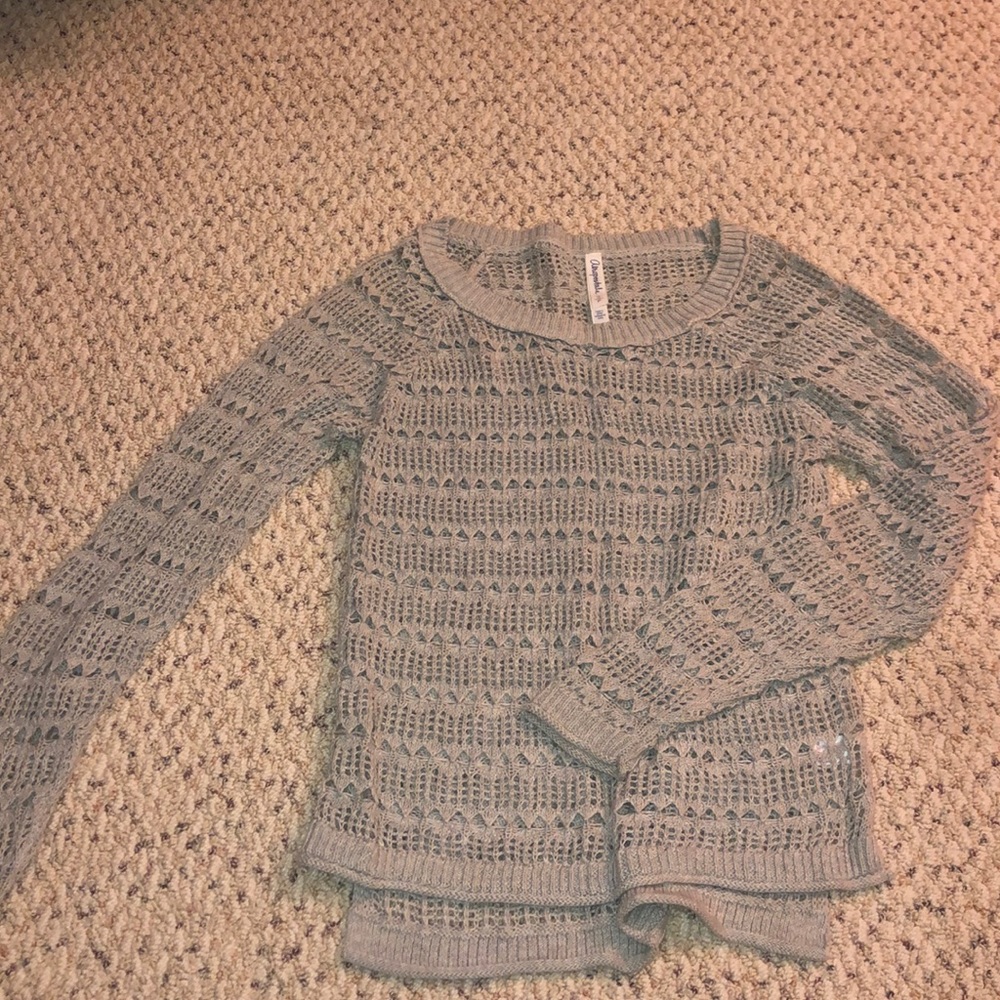 Knitted Gray Aeropostale Sweater